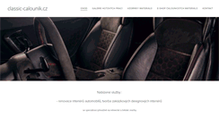 Desktop Screenshot of classic-calounik.cz